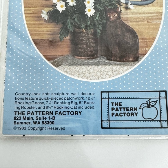 Vintage 1983 The Pattern Factory P-125 Rockables Pattern Art & Craft DIY Guide - Picture 3 of 6